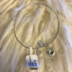 ALEX AND ANI April birthstone bracelet