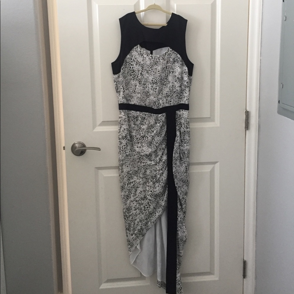 Haute Hippie asymmetrical dress