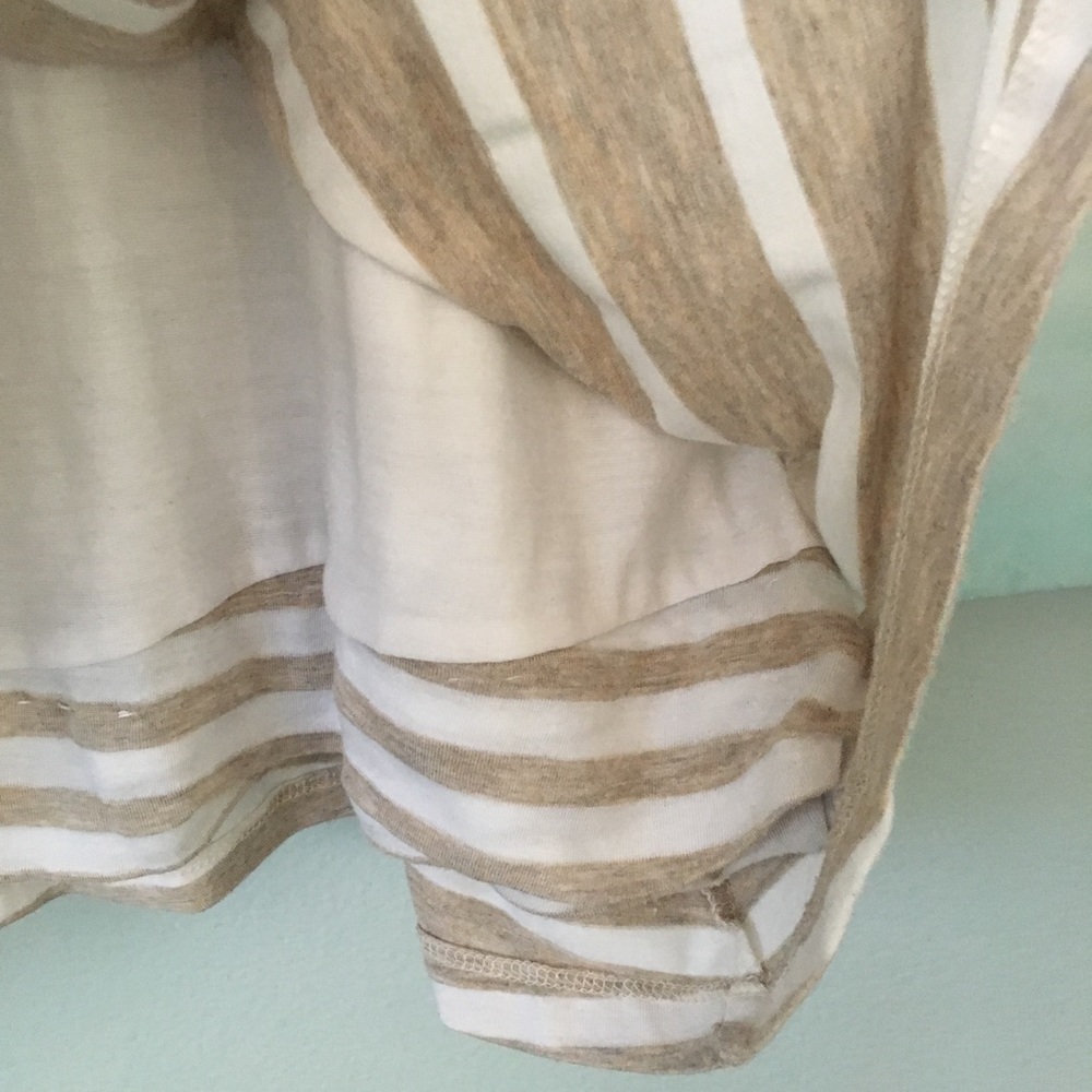 BUNDLED!! Anthropologie Puella Stripe Swing Tee - Picture 6 of 6