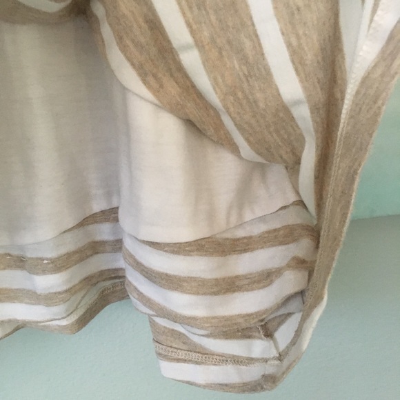 BUNDLED!! Anthropologie Puella Stripe Swing Tee - Picture 6 of 6