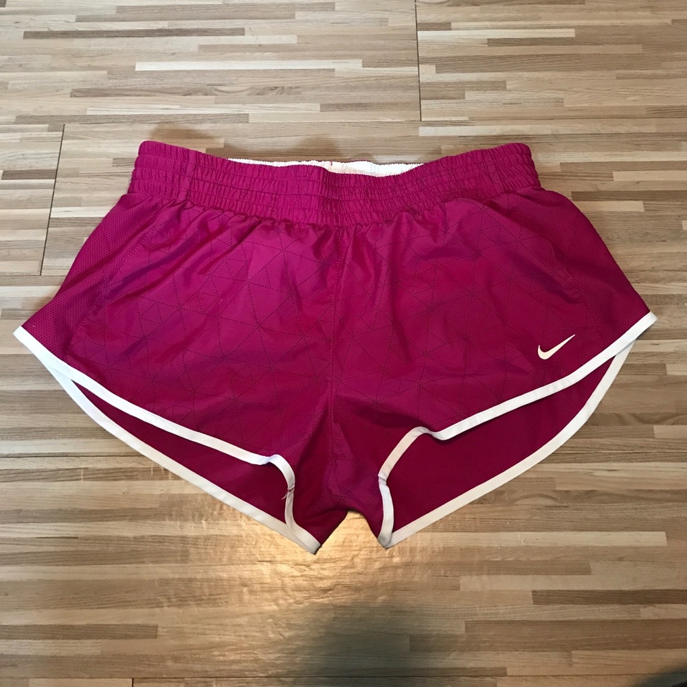 Magenta Nike Dri-Fit Shorts