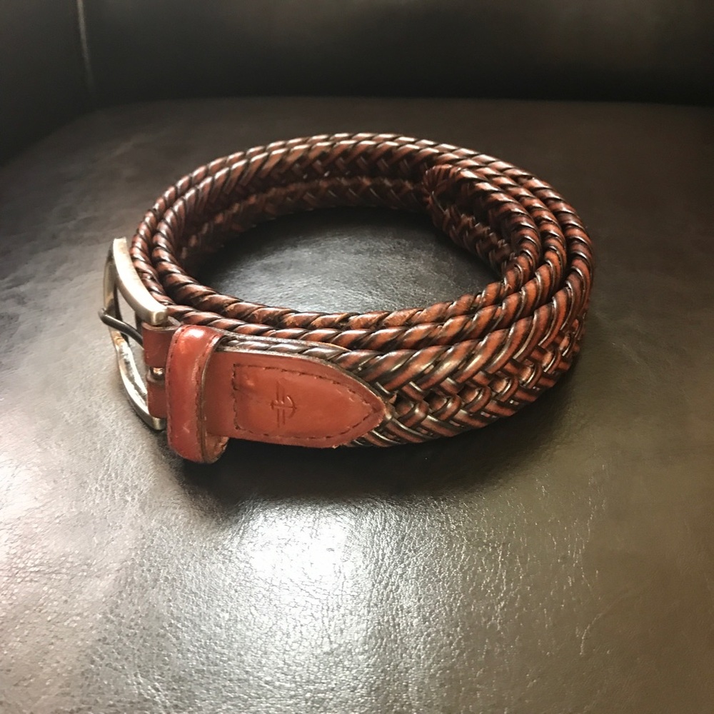 Dockers Woven Leather Belt