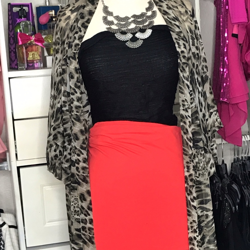 Light Weight Leopard Print Throw On Jacket - image 4