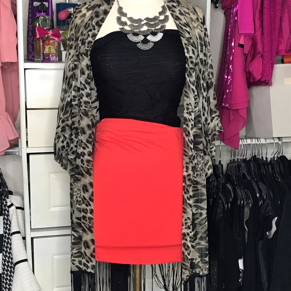 Light Weight Leopard Print Throw On Jacket - image 3