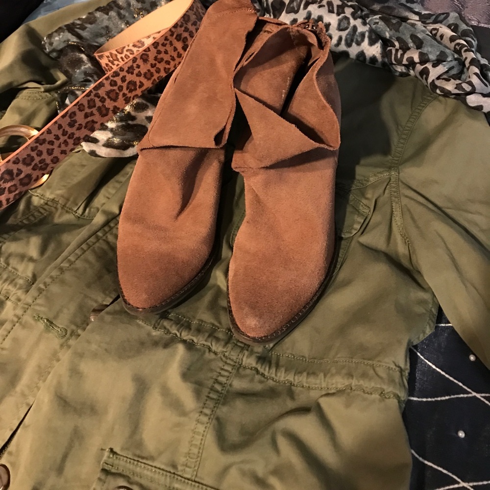 MATiSSE Genuine Suede Bootie