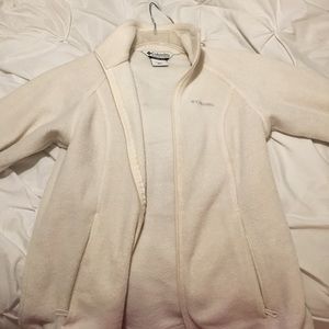 Columbia white jacket