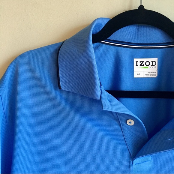 NWOT Izod Performance Men's Golf Polo Shirt, Large - Picture 2 of 5