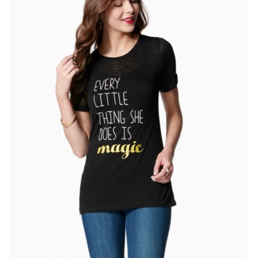 NWT Every little thing she does is magic T-shirt