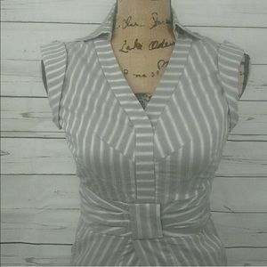 KarenMillen dress(reduced)in beautiful silver/gray