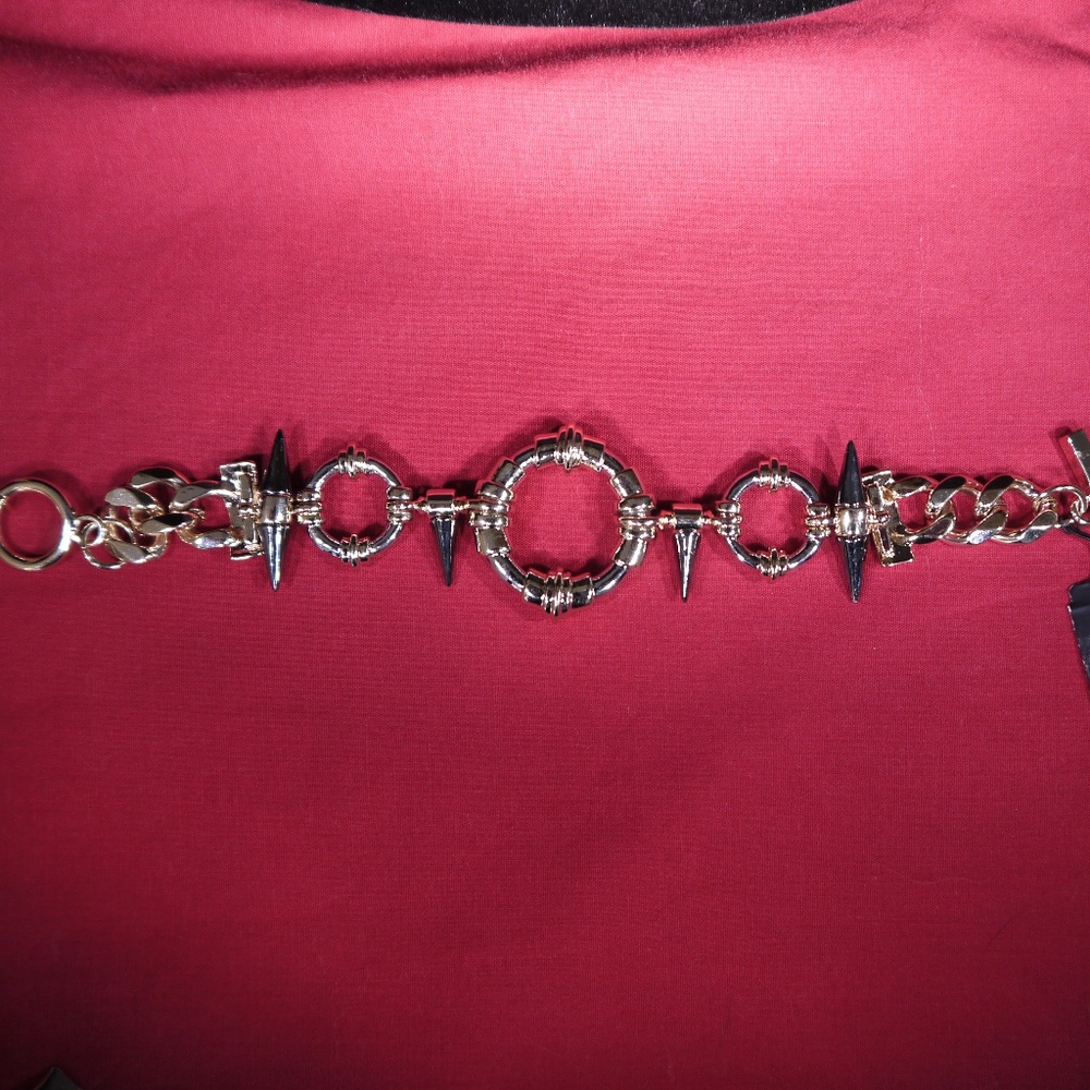 New With Tags Givenchy Gold and Silver Bracelet