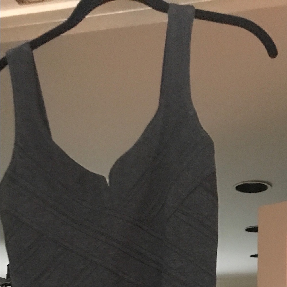 Bailey 44 XS grey knit dress