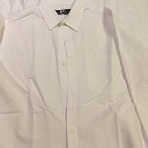 RAF Simons white trendy shirt