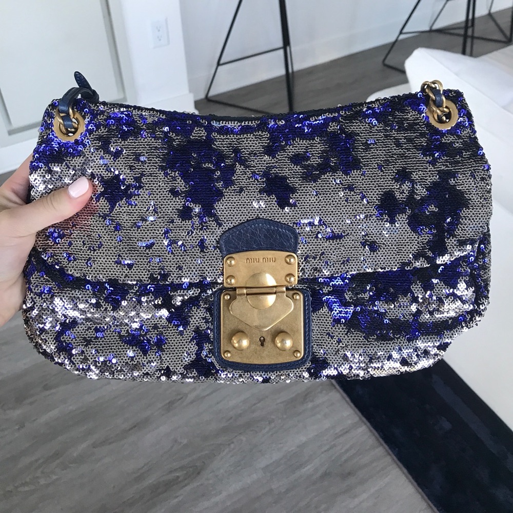 Miu Miu Sequin Bag