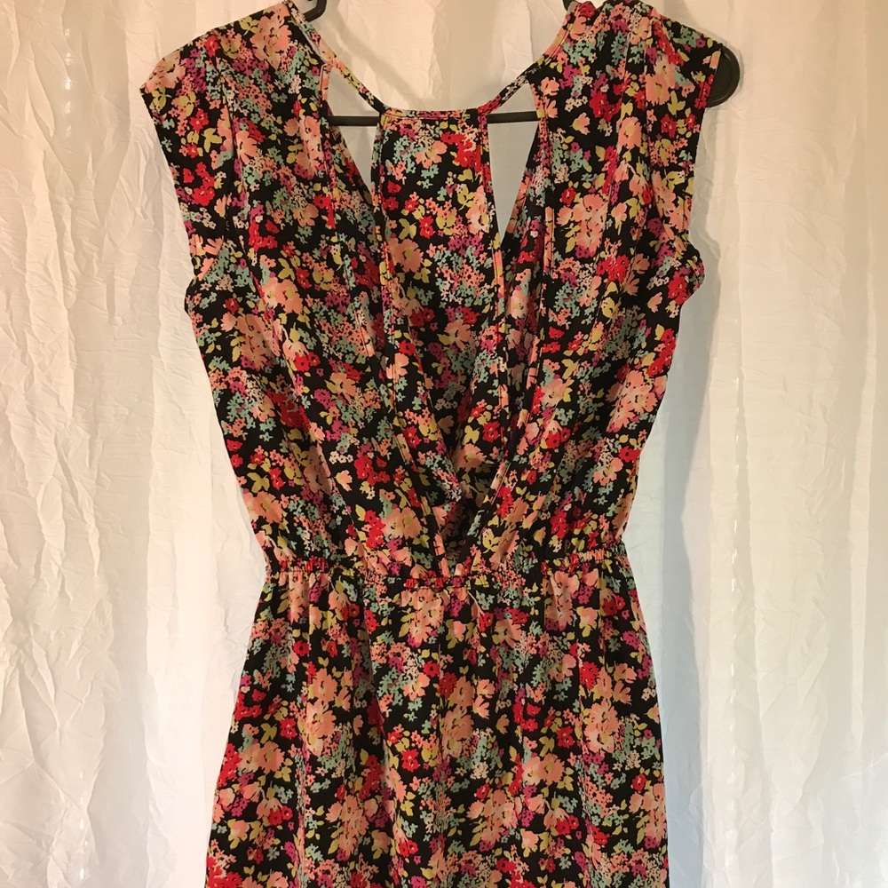 Flowery spring dress
