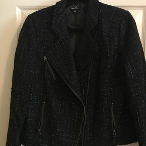 Black & metallic jacket