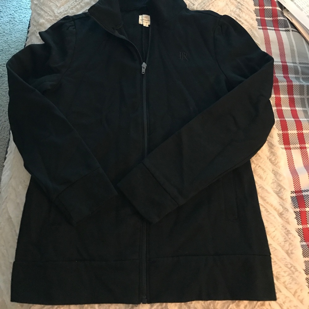 Banana Republic zip-up sweatshirt with mock neck