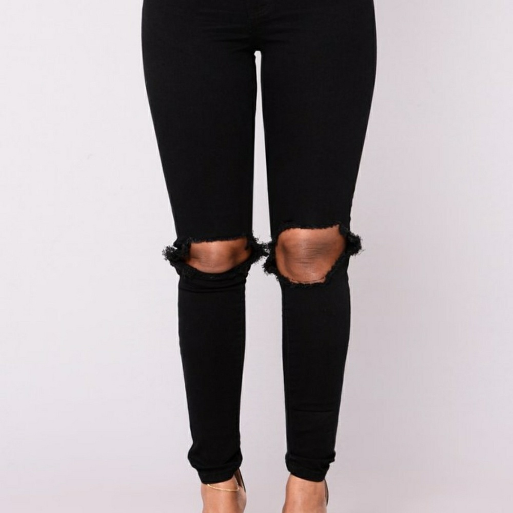 Distracted High Rise Jeans