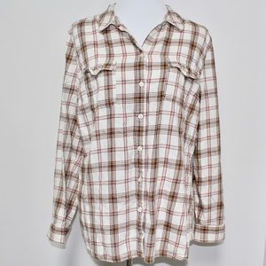 Old navy plaid flannel Old navy plaid flannel