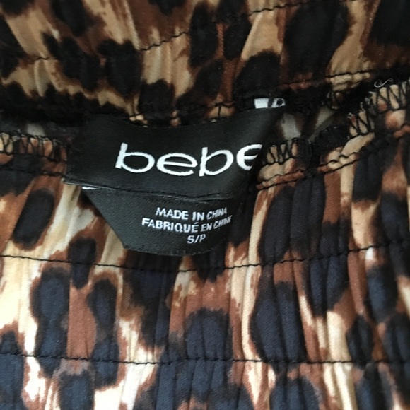 Bebe leopard joggers/harem pant - Picture 4 of 5