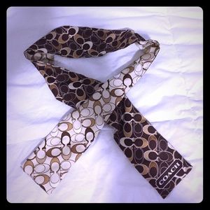 Small Coach logo Scarf