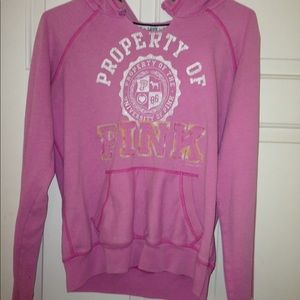 PINK pullover hoodie
