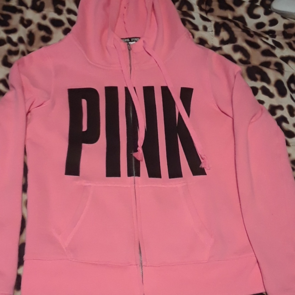 Vs pink hot pink hoodie
