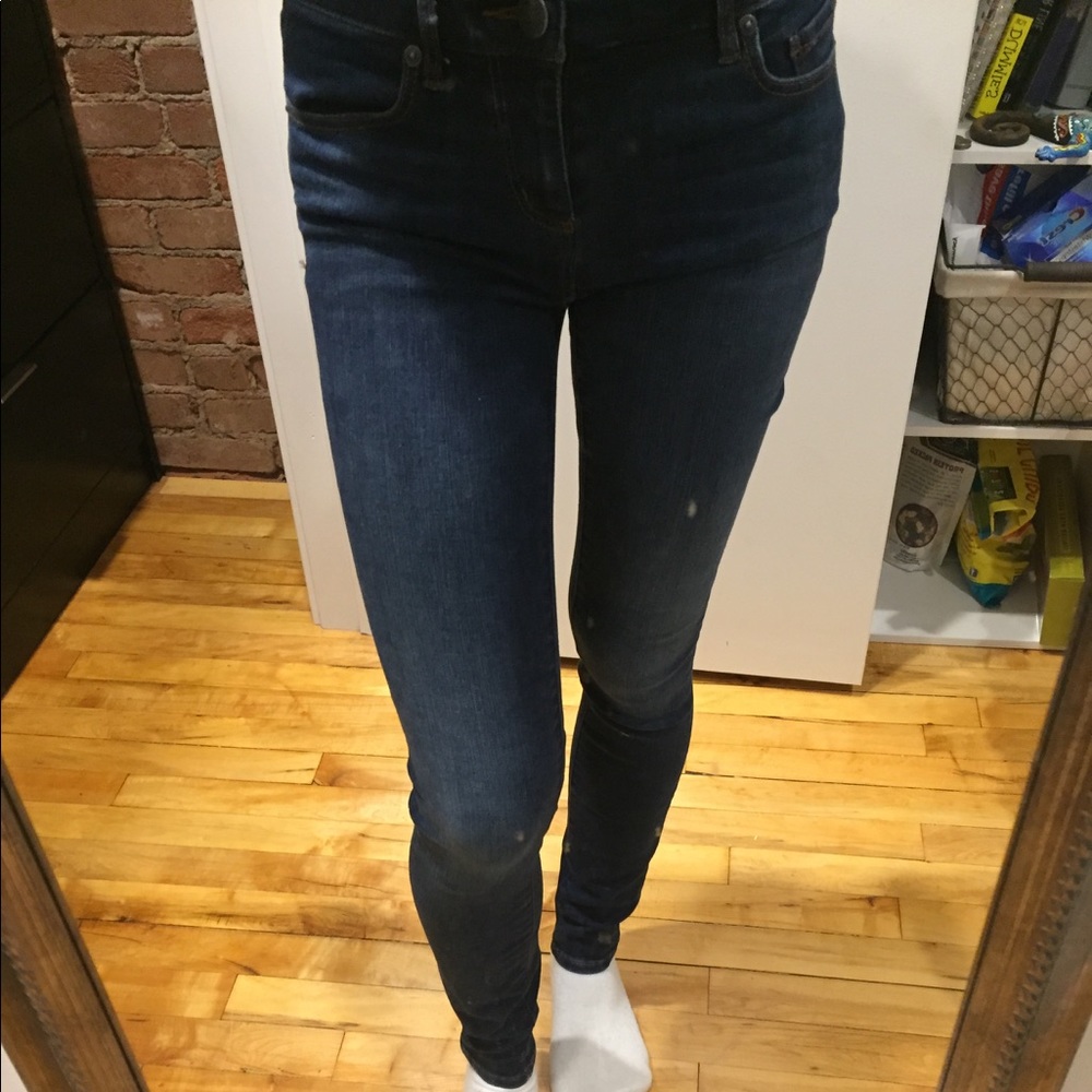 Blue Darkwash LOFT Jean Leggings