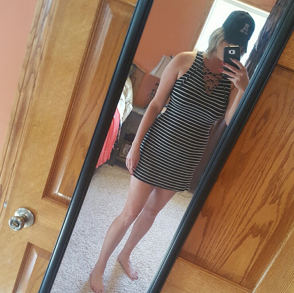 Black and White Dress