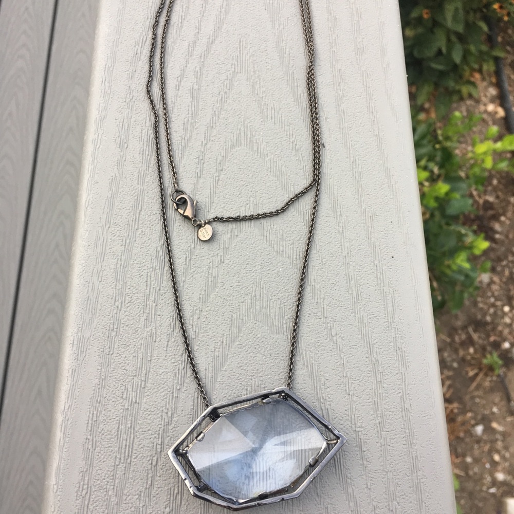 Alexis Bittar Glass Pendant Necklace