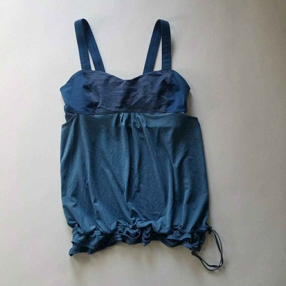 Blue Lululemon Tank