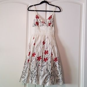 Max Studio Cotton Floral Dress