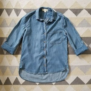 Anthropologie Cloth & Stone Chambray Shirt Anthropologie Cloth & Stone Chambray Shirt