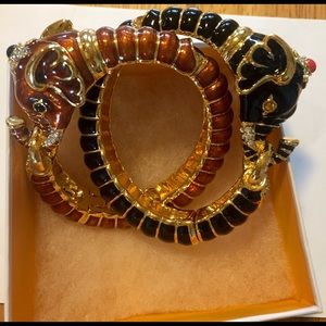 Good Luck Elephant Statement Bracelets