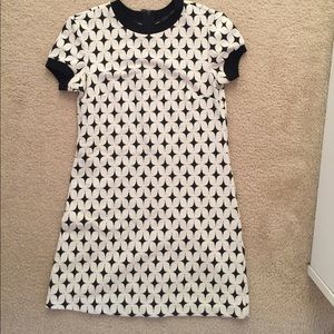 Sparkle pattern mini dress
