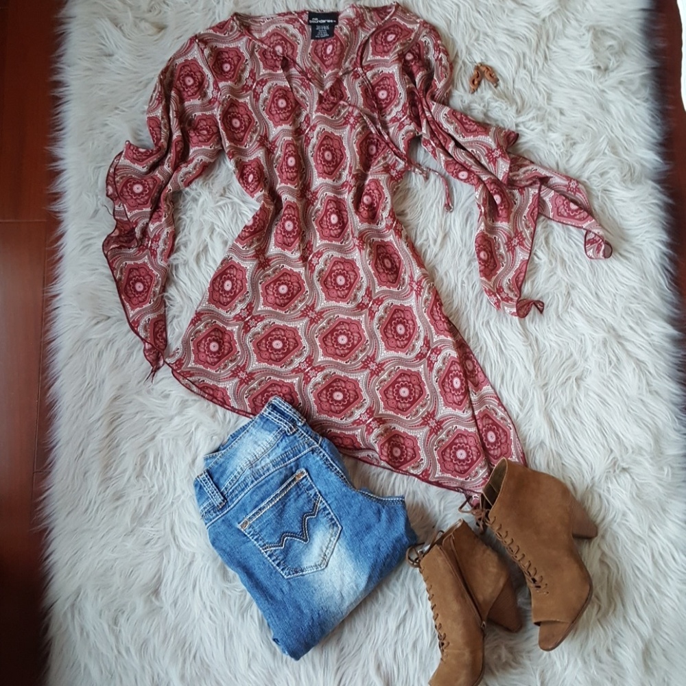 Print blouse