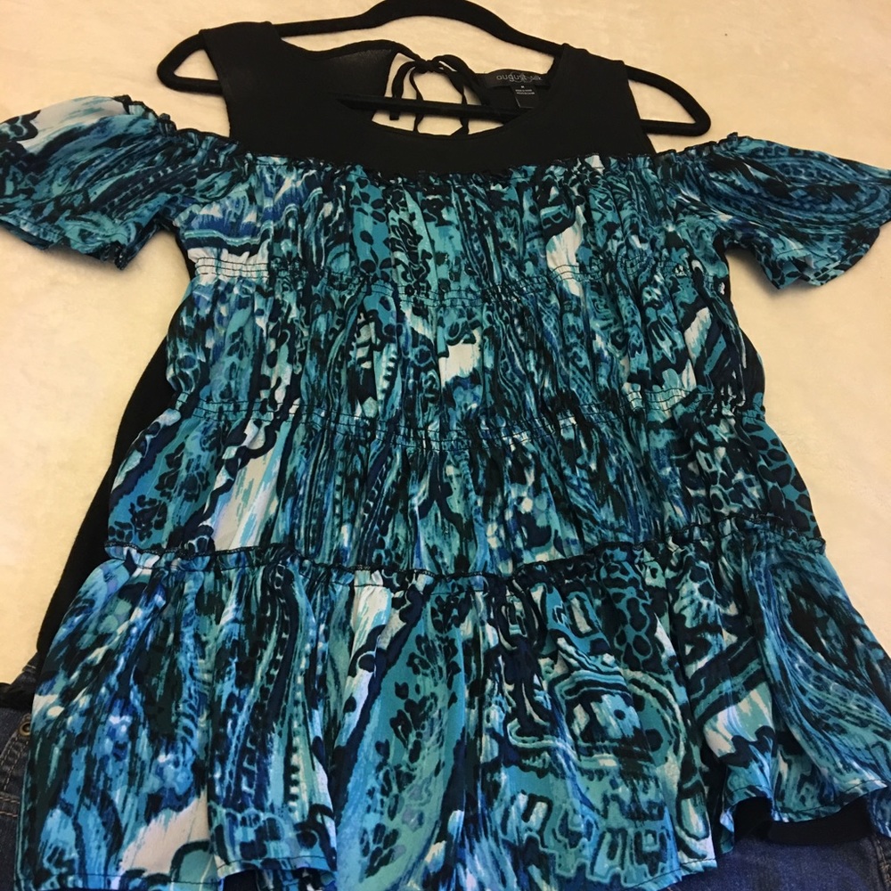 Medium august silk blouse