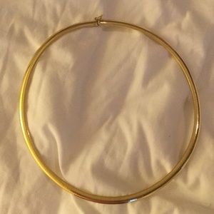 Gold choker