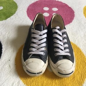 Converse Jack Purcell Leather Black US 7