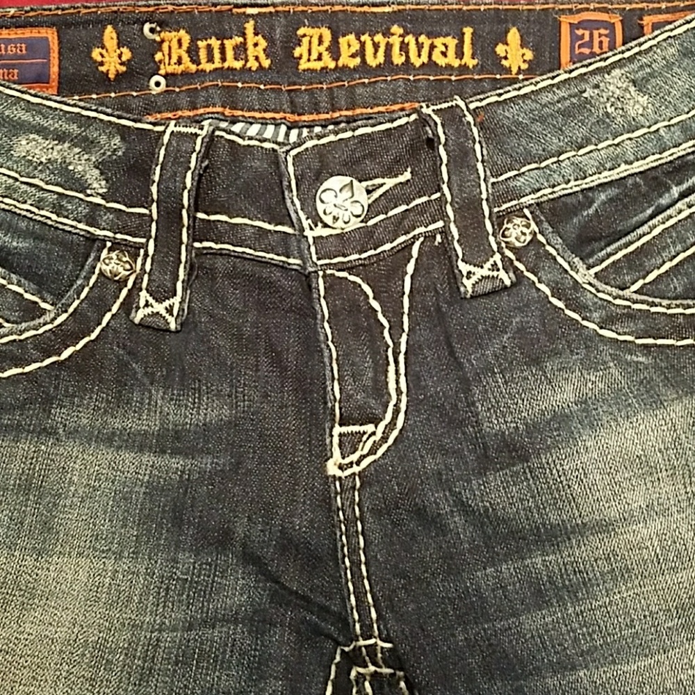 Rock Revival Capris