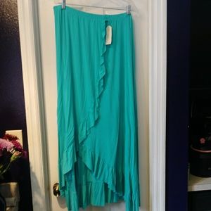 French Connection New Ruffle Long Skirt 2x French Connection New Ruffle Long Skirt 2x