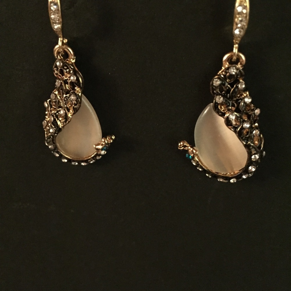 PEACOCK EARRINGS