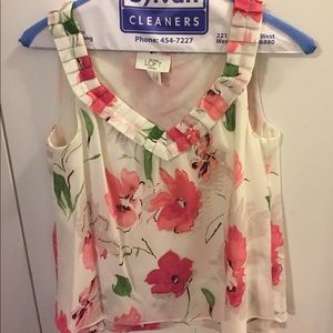 Loft blouse tank
