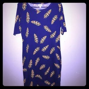 NWOT XL Blue Feather Julia