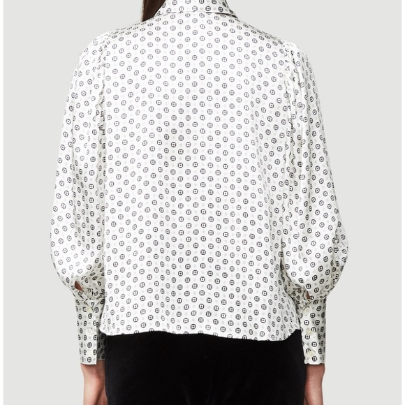 *host pick* FRAME Scarf Voluminous Paisley Blouse - Picture 3 of 6