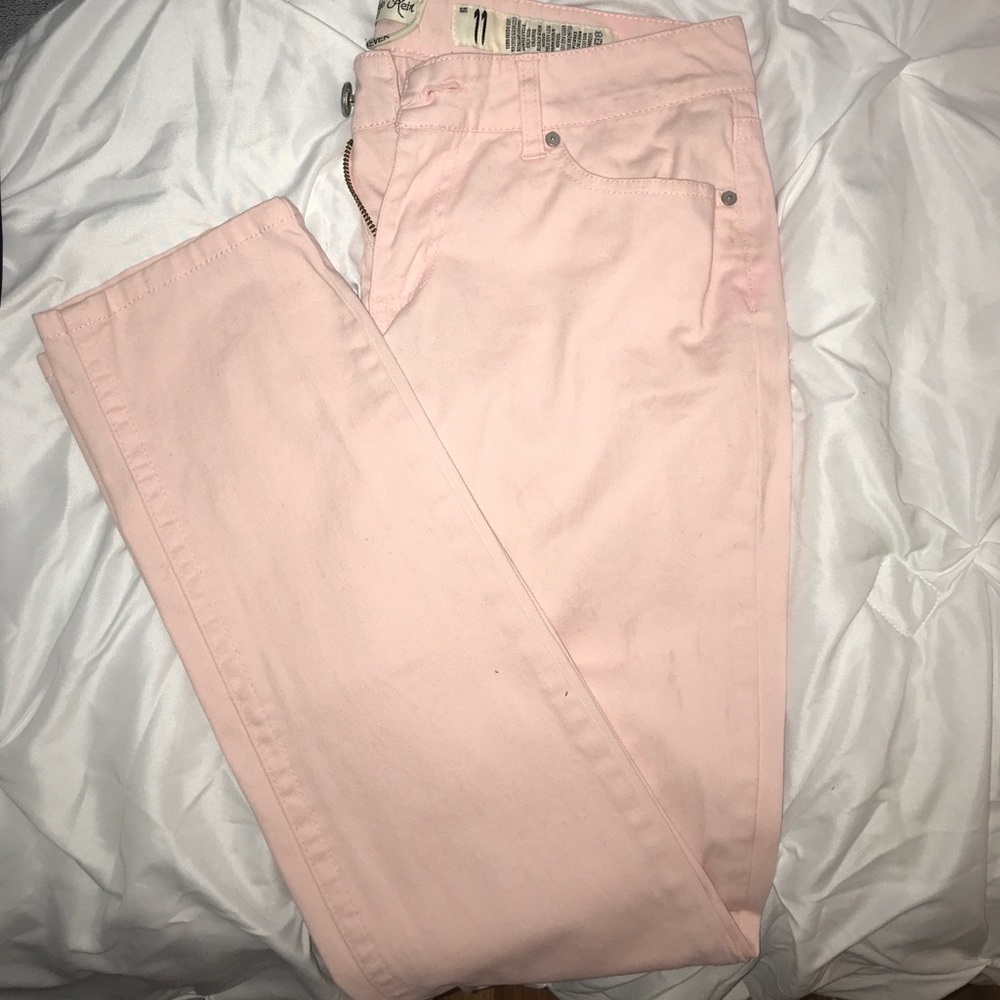 Indigo Rein pink skinny jeans
