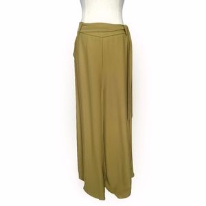 MANGO-  Olive Palazzo Pants