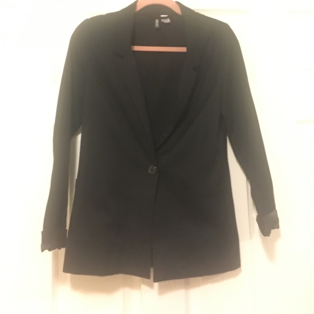 H&M black blazer