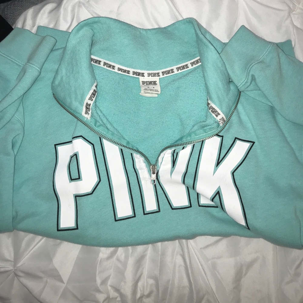 Victoria’s Secret PINK baby blue pullover