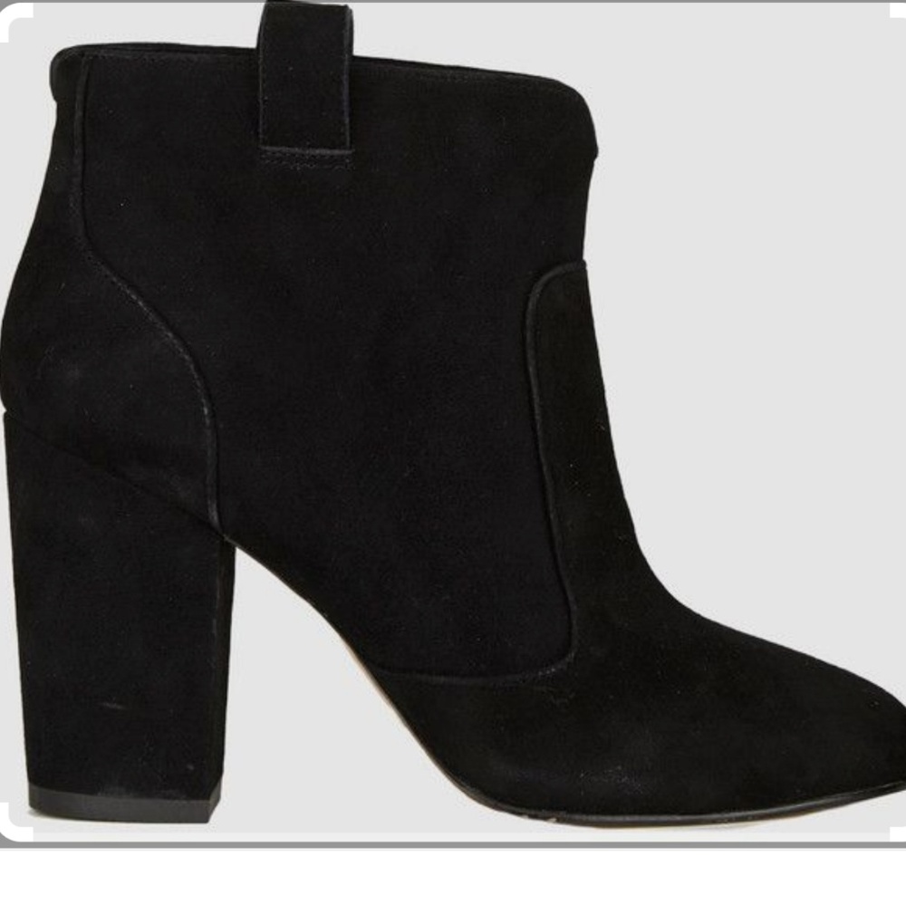 French connection suede booties