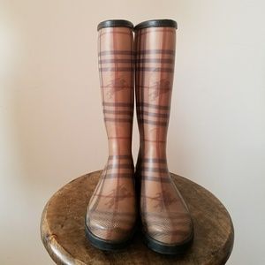 Burberry Rubber Rainboots